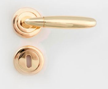 SONNATO MONTI BRASS LEVER ON ROSE HANDLES
