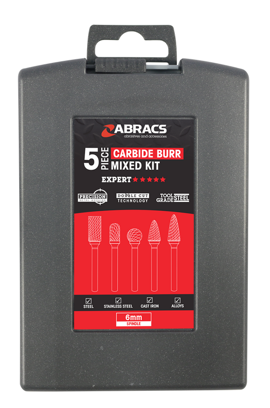 CBKIT5 Tungsten Carbide Burr 5pc Kit