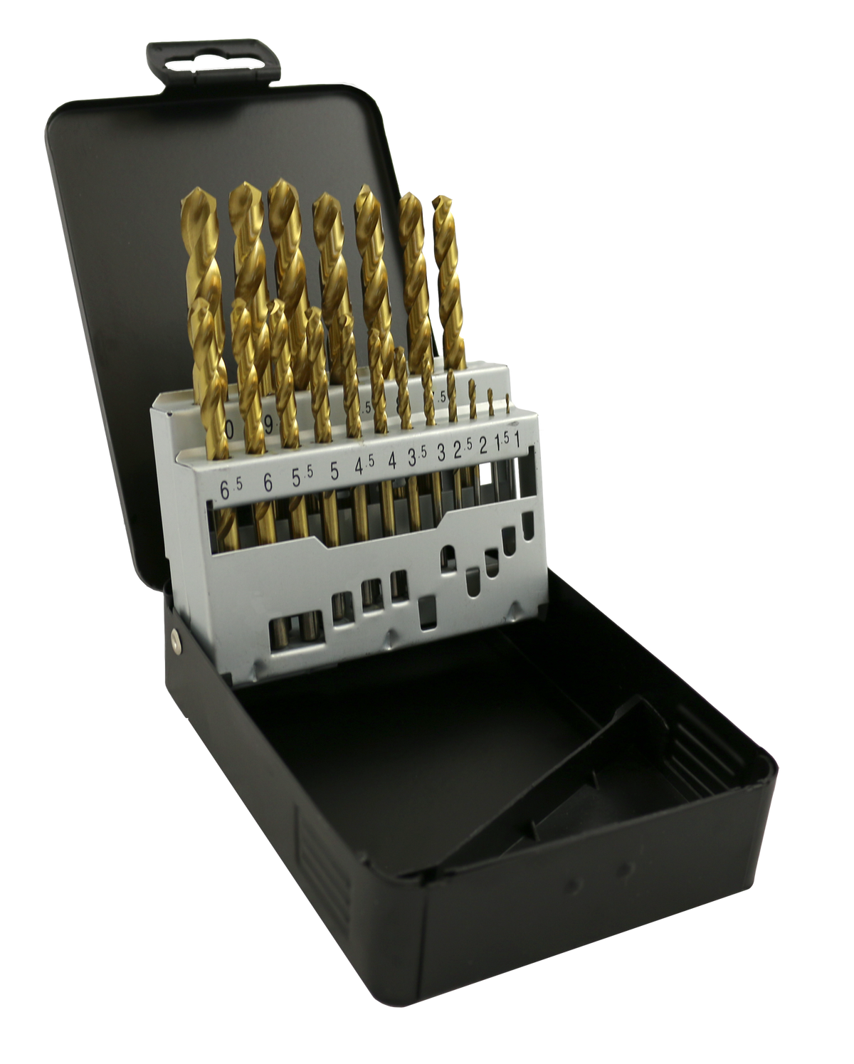 DBTKIT19 TiN COATED HSS DRILL BIT 19pc SET