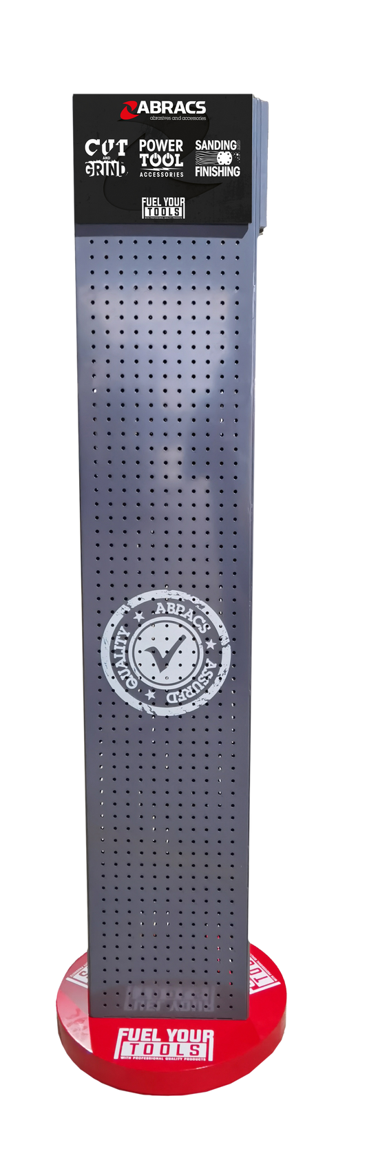 ABRACS 3 SIDED DISPLAY STAND