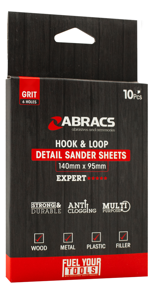 DS14095060 Detail Sander Sheet 140mm x 95mm x 60g