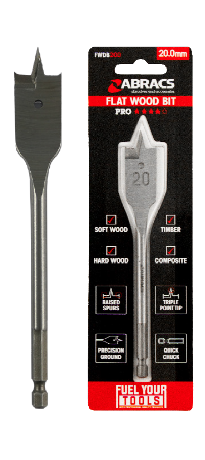 FWDB280 28.0mm Flat Wood Drill Bit