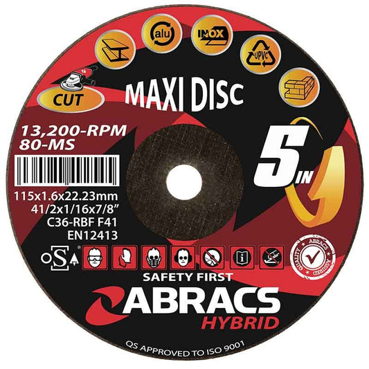 HY11516FM HYBRID "5IN1" 115 x 1.6 x 22mm FLAT MULTI