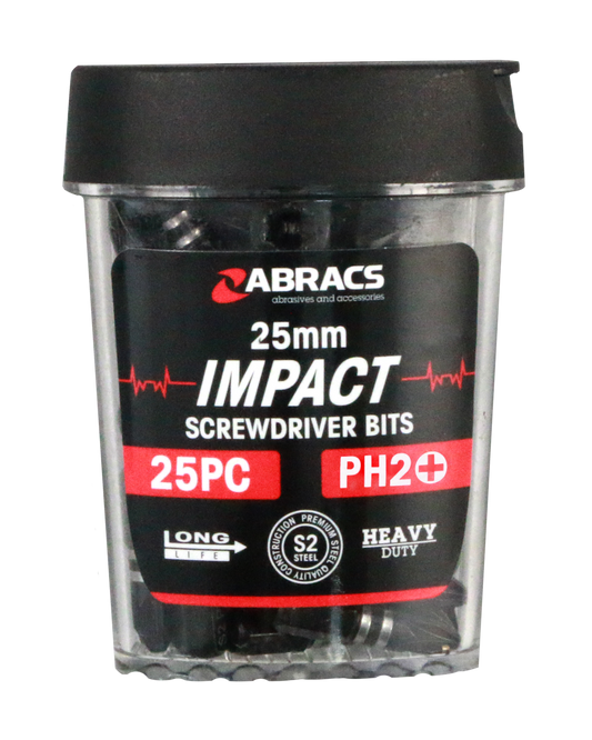 IPH22525 25mm Impact S/D Bit - PH2 (25pcs)