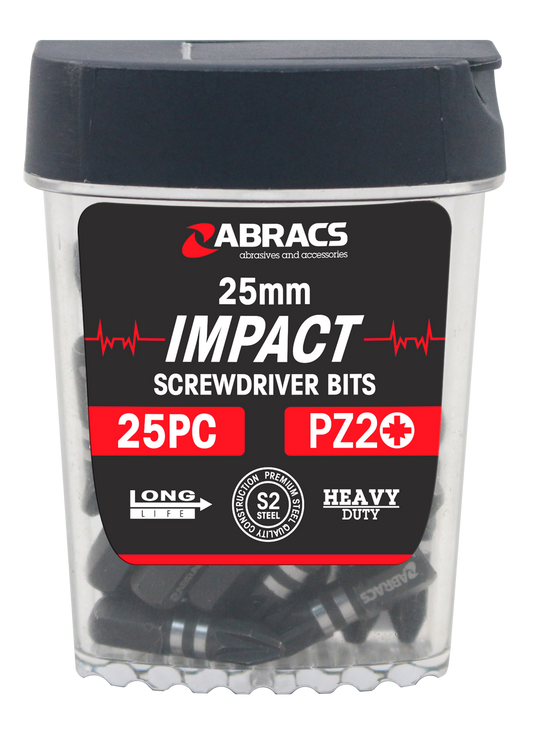 IPZ22525 25mm Impact S/D Bit - PZ2 (25pcs)