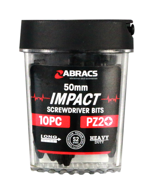IPZ25010 50mm Impact S/D Bit - PZ2 (10pcs)