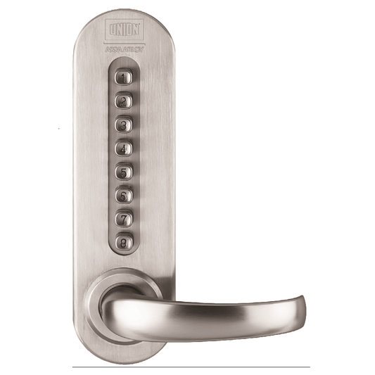 CodeGUARD 5 Mechanical Push Button Lock SS Finish