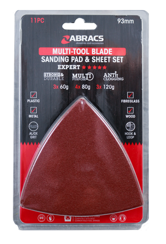 MTSPSET 93mm Sanding Pad & Sheet Set