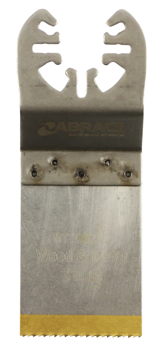 MTTC3201 32mm TiN Coated Multi-Tool Blade - Wood & Metal