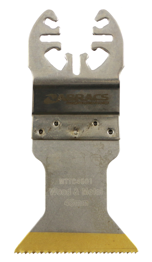 MTTC4501 45mm TiN Coated Multi-Tool Blade - Wood & Metal