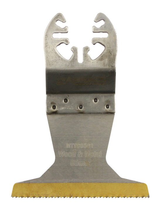 MTTC6501 65mm TiN Coated Multi-Tool Blade - Wood & Metal