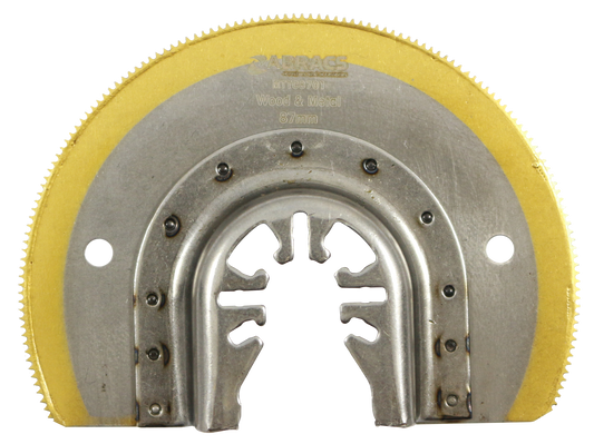MTTC8701 87mm TiN Coated Radial Multi-Tool Blade - Wood & Metal