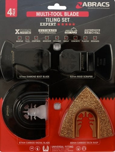 MTTSET4 Multi-Tool Tiling 4pc Set