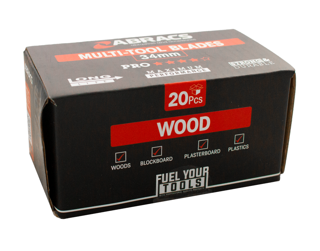 MTW3420 34mm Multi-tool - Wood (20pc)