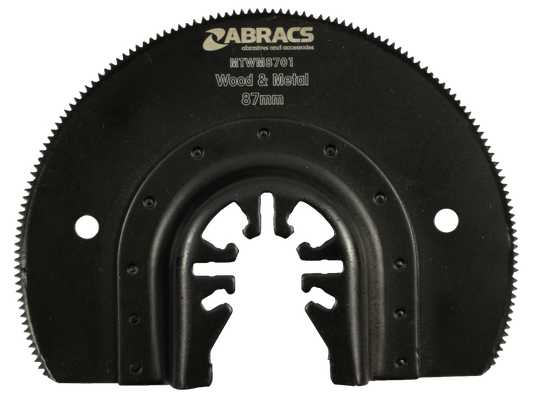 MTWM8701 87mm Radial Multi-Tool Blade - Wood & Metal