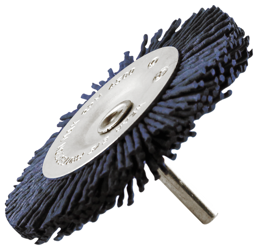 NYCIR75BLUE 75mm FILAMENT CIRCULAR BRUSH - BLUE