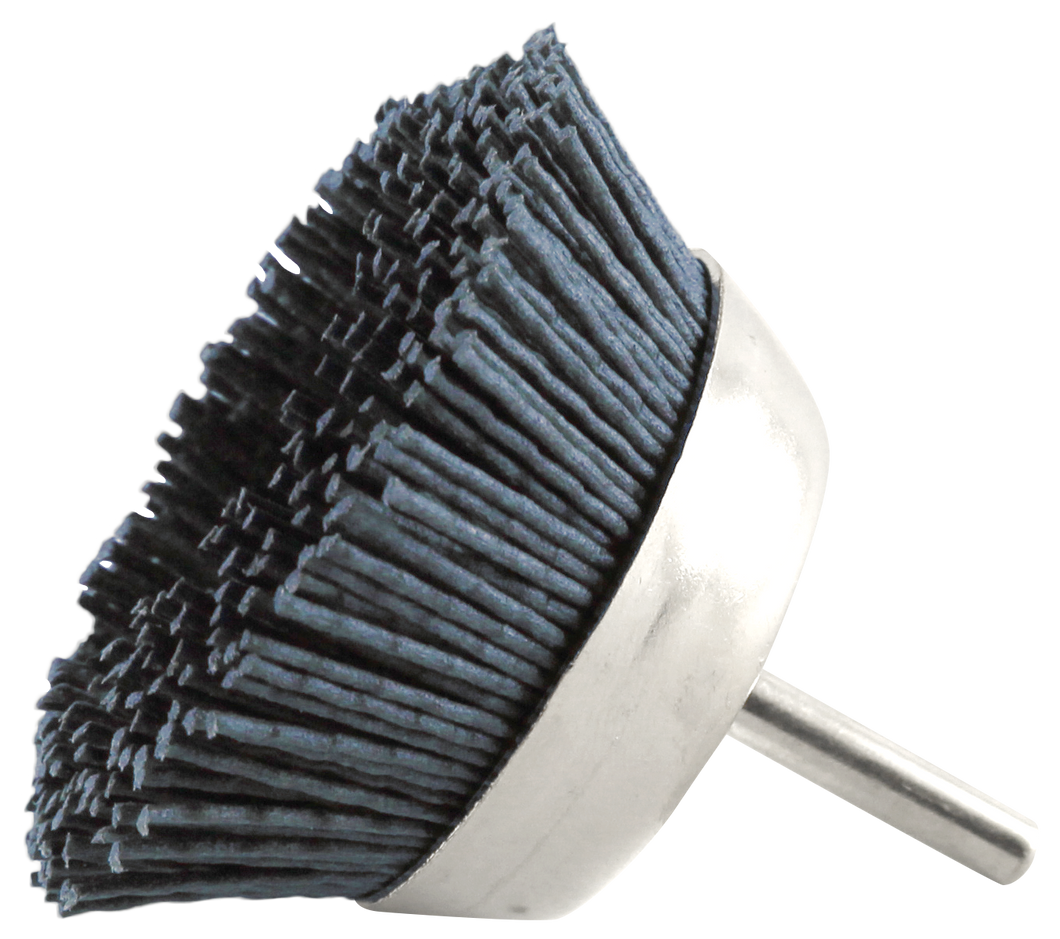 NYCUP75BLUE 75mm FILAMENT CUP BRUSH - BLUE