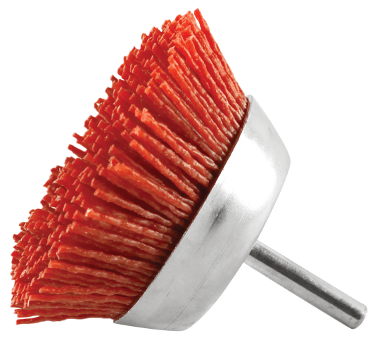NYCUP75RED 75mm FILAMENT CUP BRUSH - RED