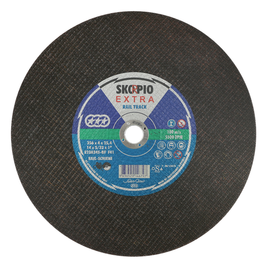 PH356325FM PHOENIX 356mm x 4mm x 25.4mm TYPE 4 RAIL DISC
