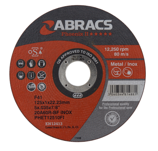 PHET12510FI 125mm x 1.0mm x 22mm PHOENIX EXTRA THIN