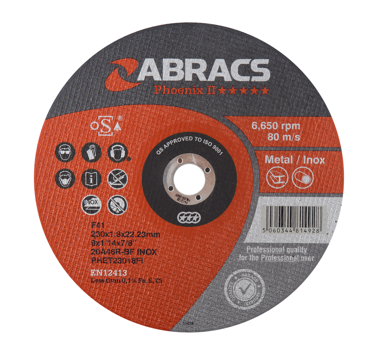 PHET23018FI 230mm x 1.8mm x 22mm PHOENIX EXTRA THIN