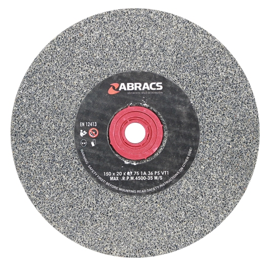 PHGW15020A036 150mm x 20mm x 36g AL/OX GRINDING WHEEL