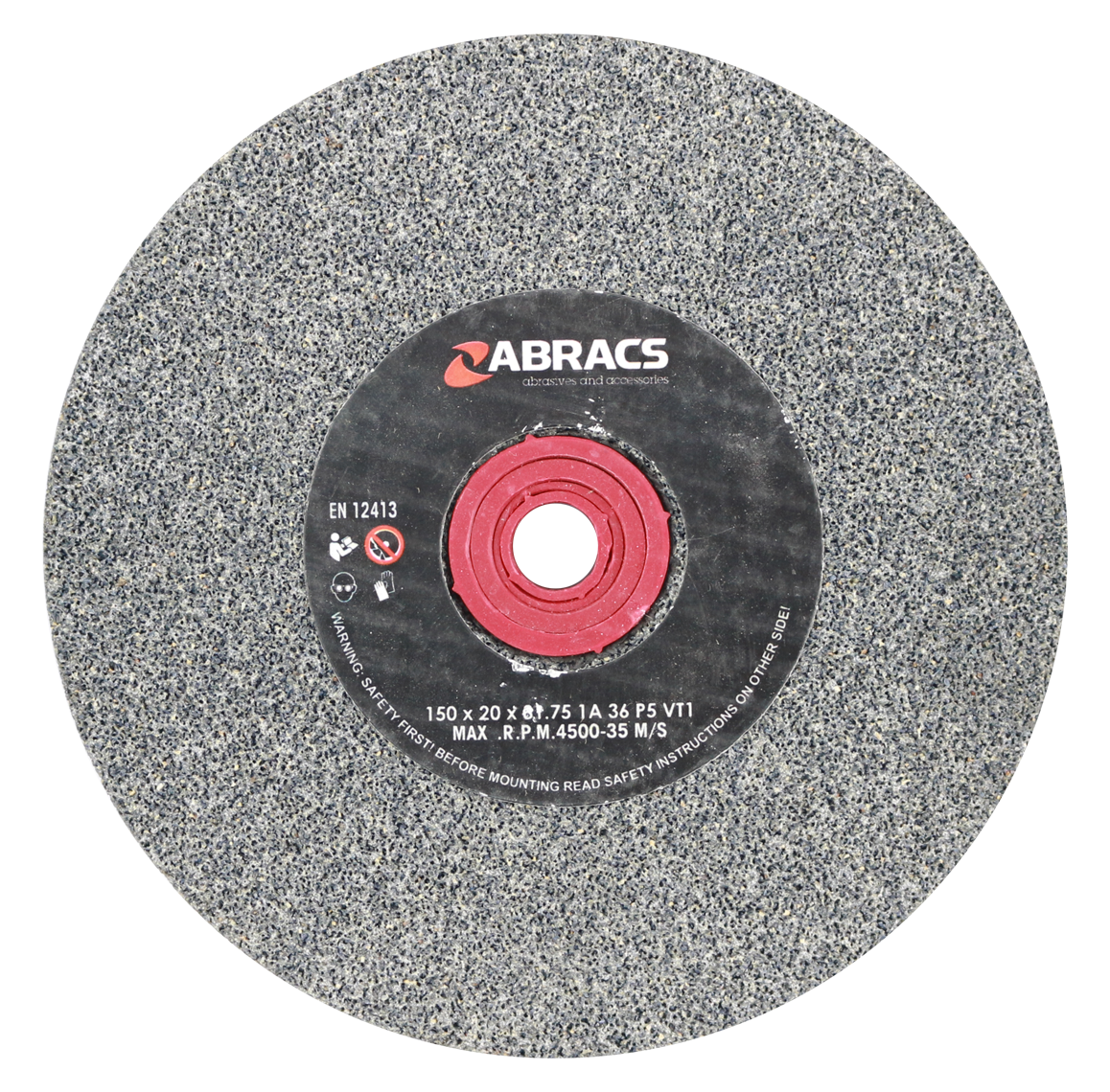 PHGW15020A120 150mm x 20mm x 120g AL/OX GRINDING WHEEL