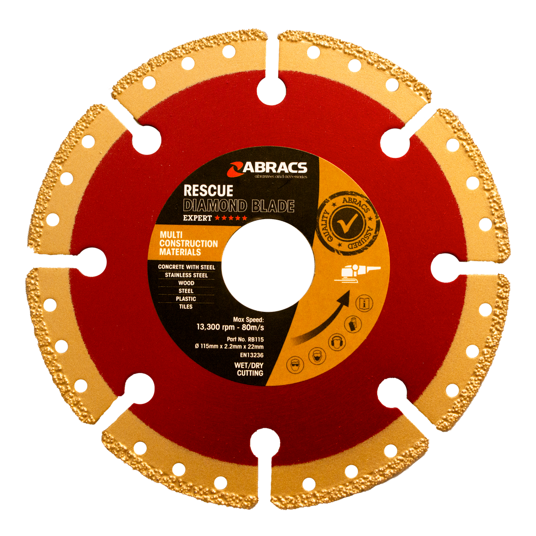 RB115 Rescue Blade 115mm x 22mm