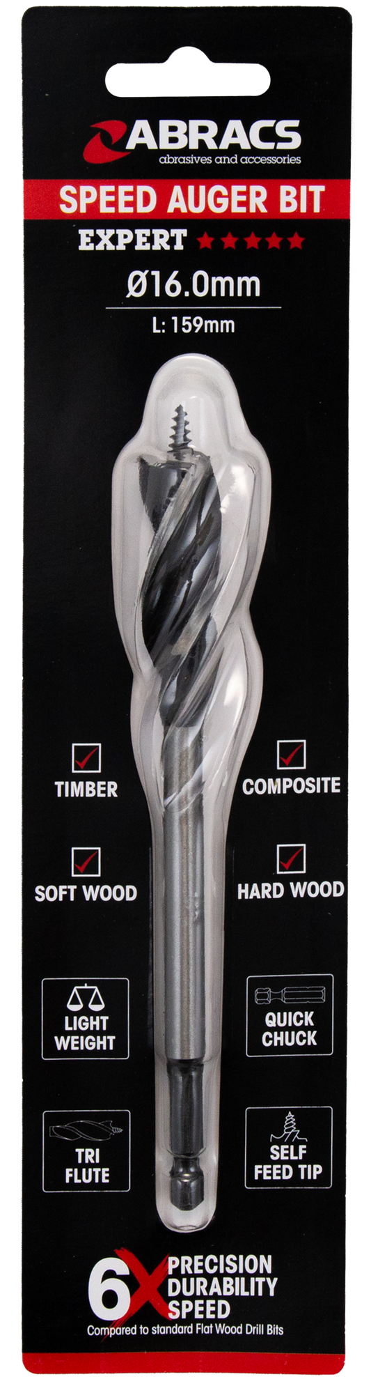 SAB16 Speed Auger Bit 16mm