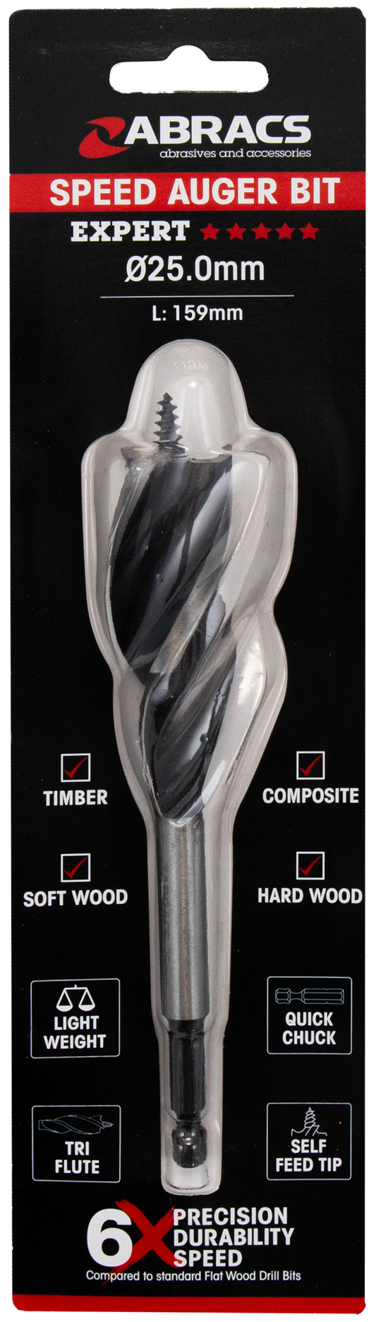 SAB25 Speed Auger Bit 25mm