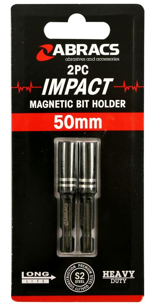 SDMBH2 50mm Magnetic Bit Holder (2pc)