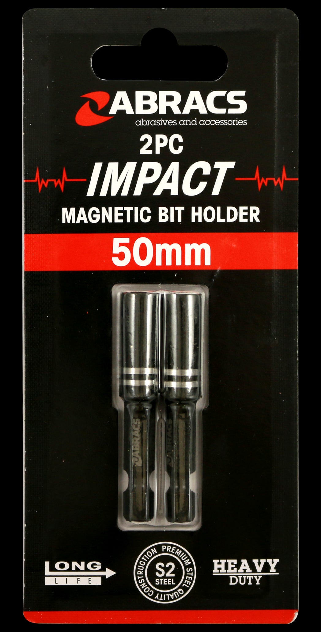 SDMBH2 50mm Magnetic Bit Holder (2pc)