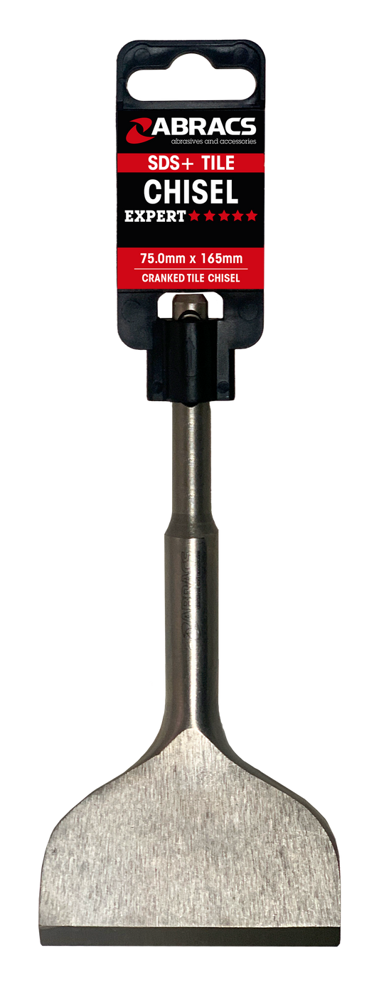 SDSPC5 75mm x 165mm SDS+ CRANKED TILE CHISEL