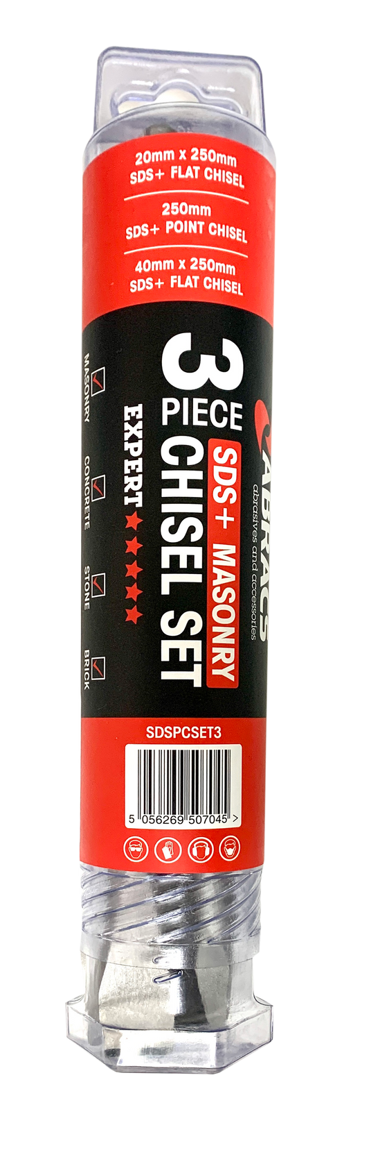 SDSPCSET3 SDS+ Chisel 3pc Set