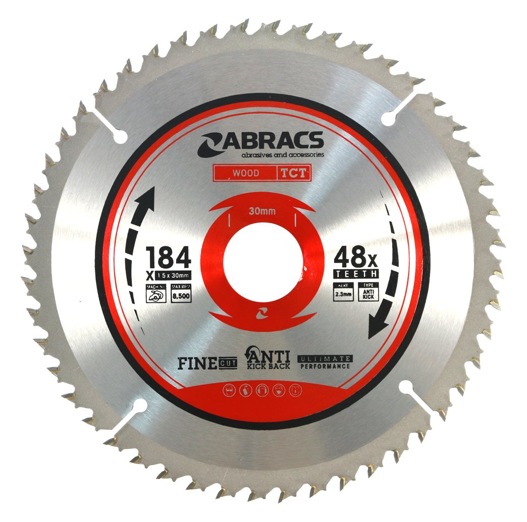 TCT18448 BLADE 184mm x 30mm x 48T - Wood