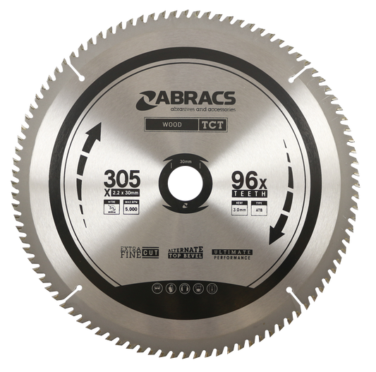 TCT30596 BLADE 305mm x 30mm x 96T - Wood