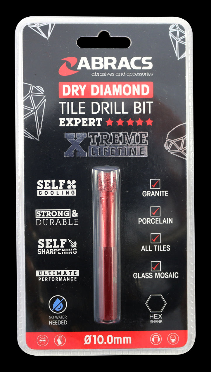 TDB10 Diamond Tile Drill Bit - 10mm