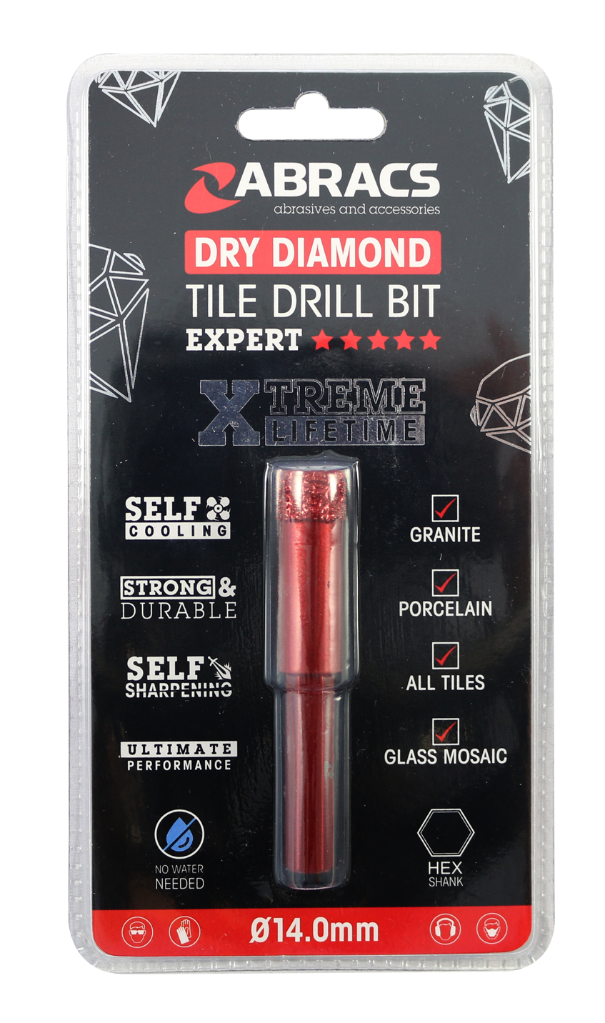 TDB14 Diamond Tile Drill Bit - 14mm