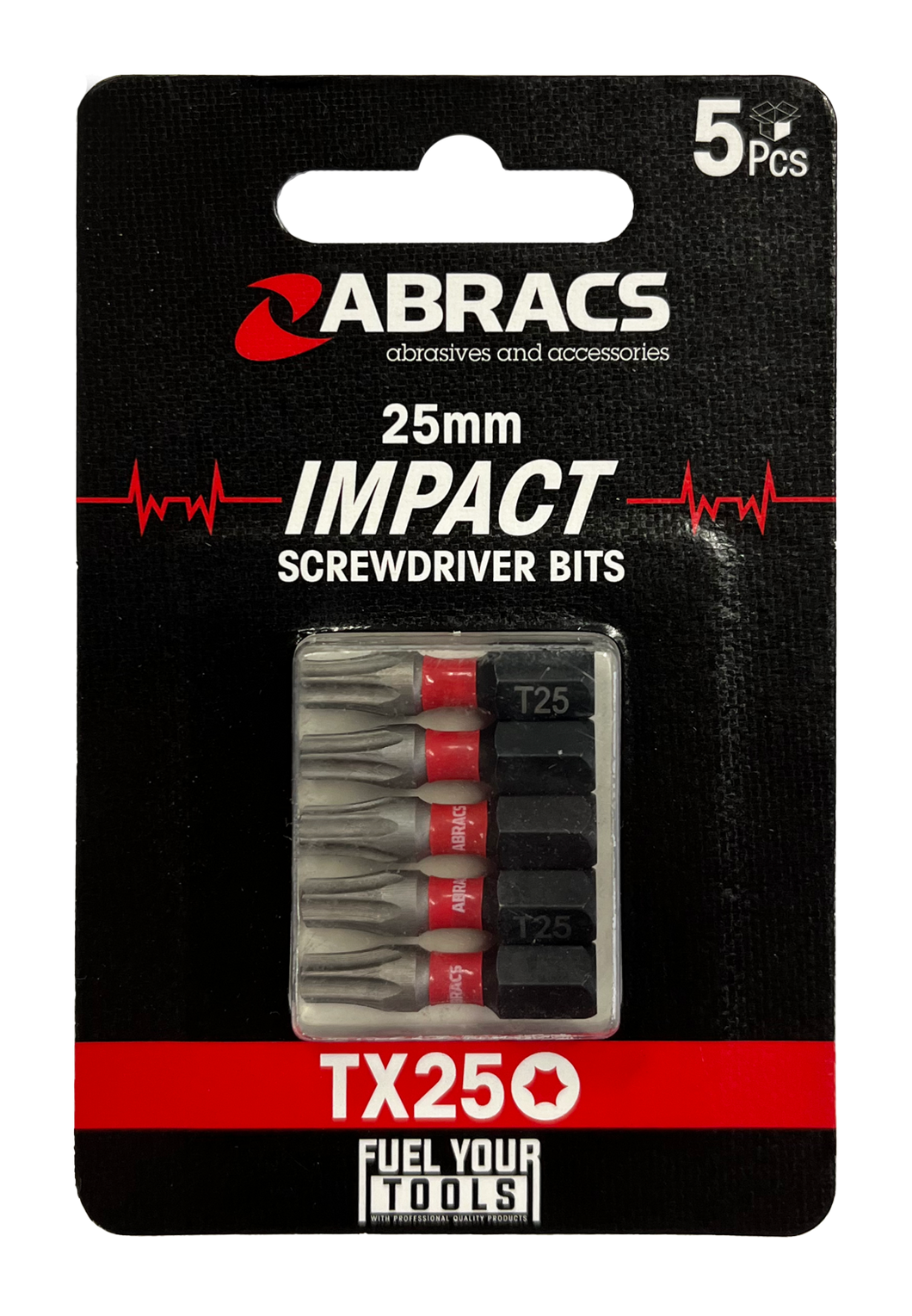 TX2505 25mm IMPACT S/D BIT - TX25 (5PC)