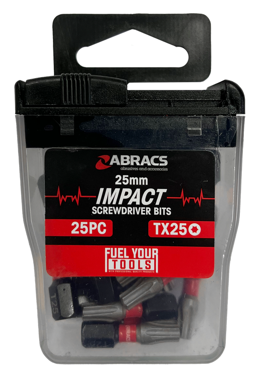TX2525 25mm IMPACT S/D BIT - TX25 (25PC)