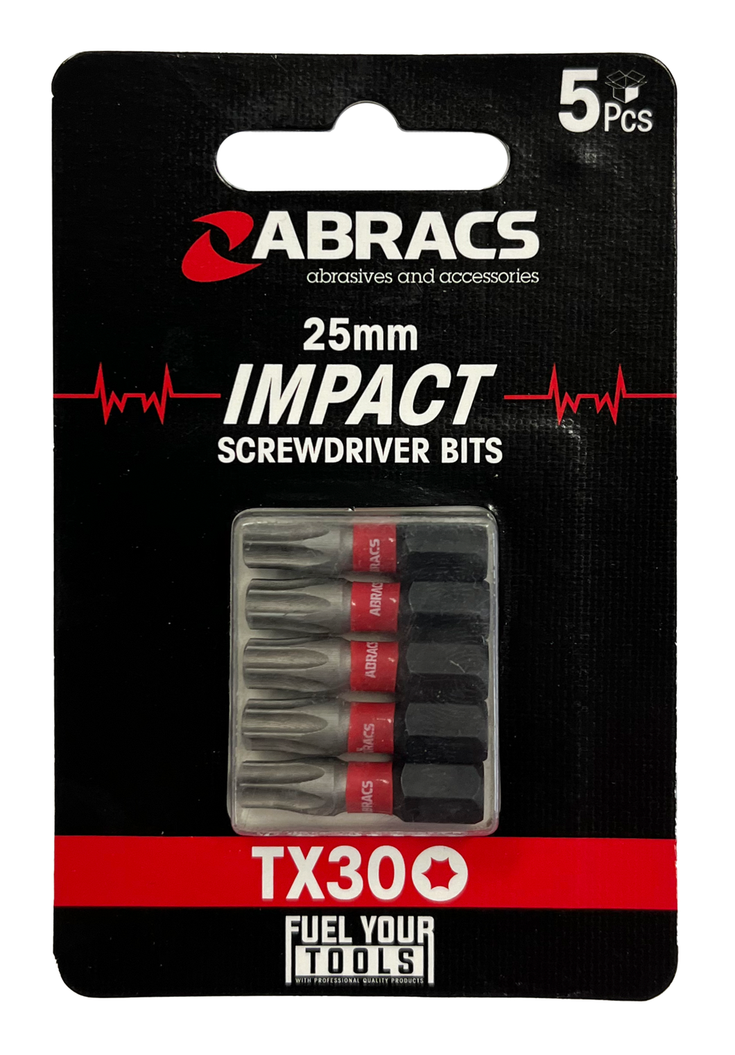 TX3005 25mm IMPACT S/D BIT - TX30 (5PC)