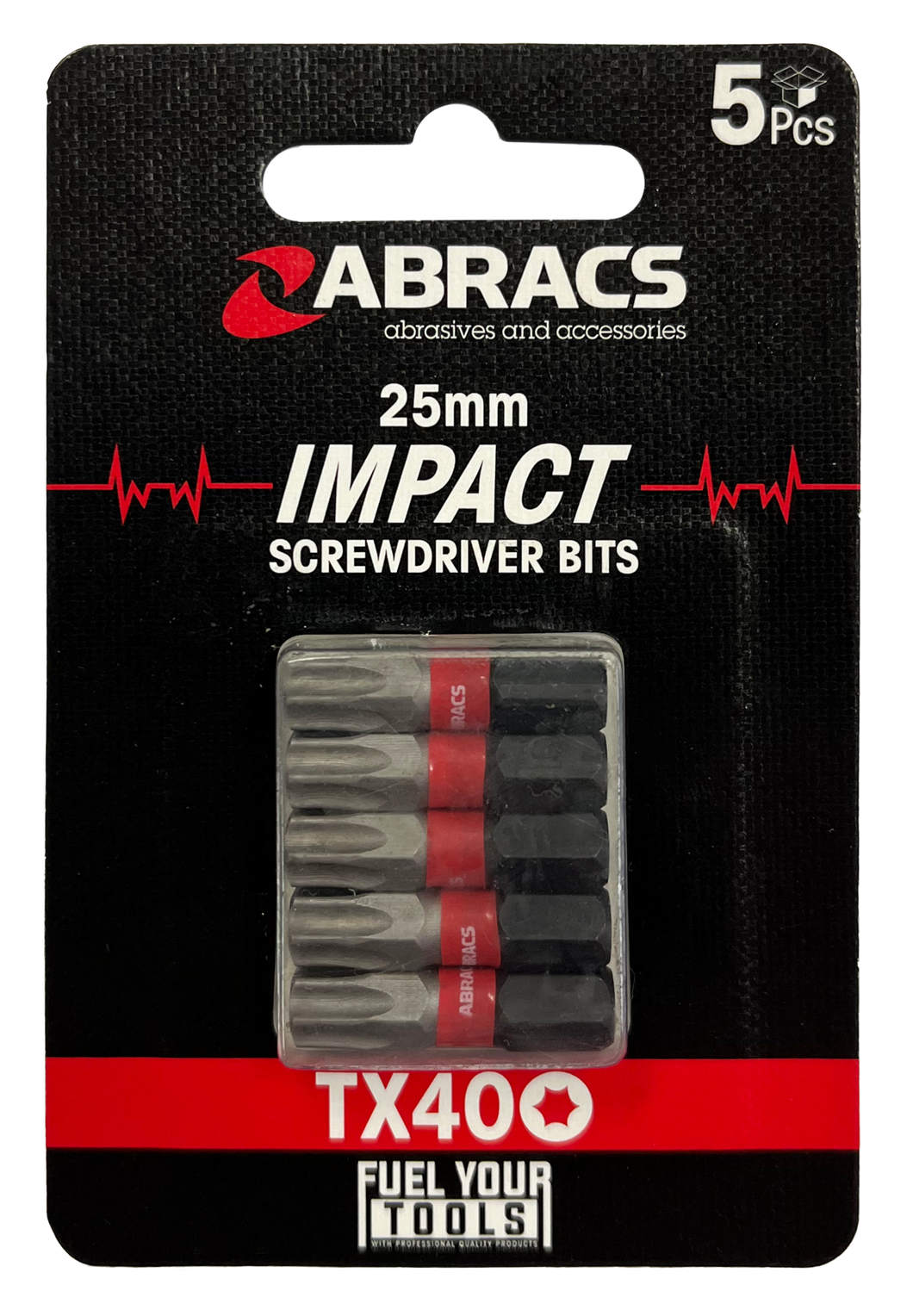 TX4005 25mm IMPACT S/D BIT - TX40 (5PC)