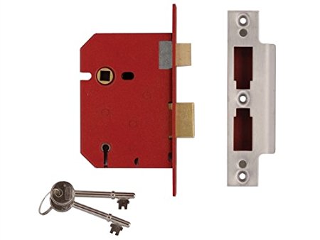 UNION 3''  5 LEVER SASHLOCK SATIN CHROME