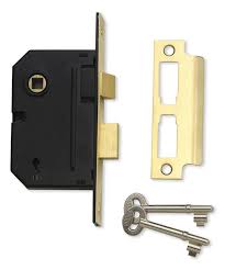 UNION 2.5~ 2 LEVER SASHLOCK BRASS
